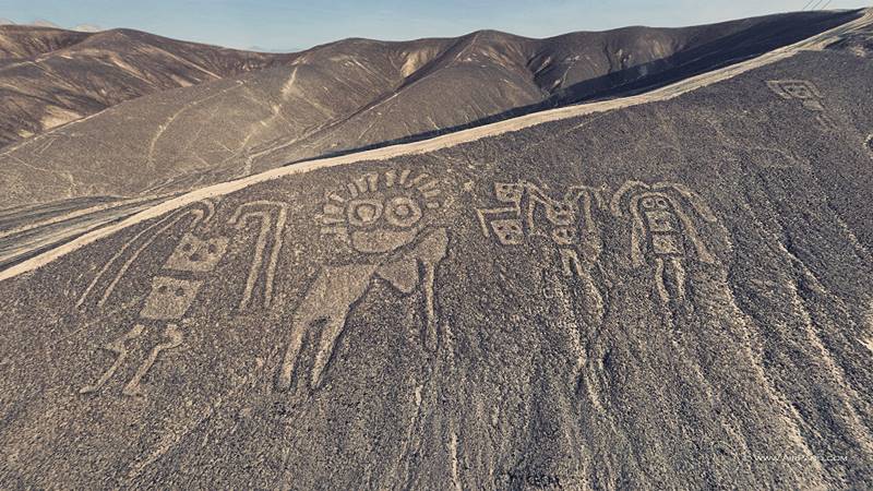 nazca lines, peru, nazca lines in peru, nazca desert, facts about peru, omg hostels